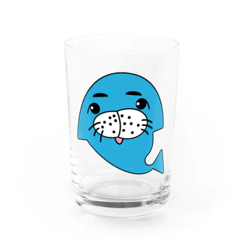 困りあざらしニコくん Water Glass