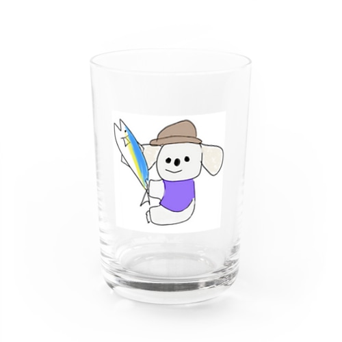 ハマチとコアラ Water Glass