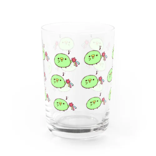 まめ。のまちがいさがし Water Glass