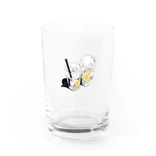 Lemon Water Glass