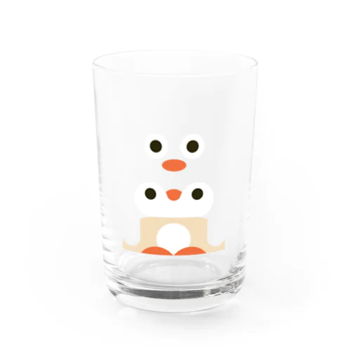 hug penguin Water Glass