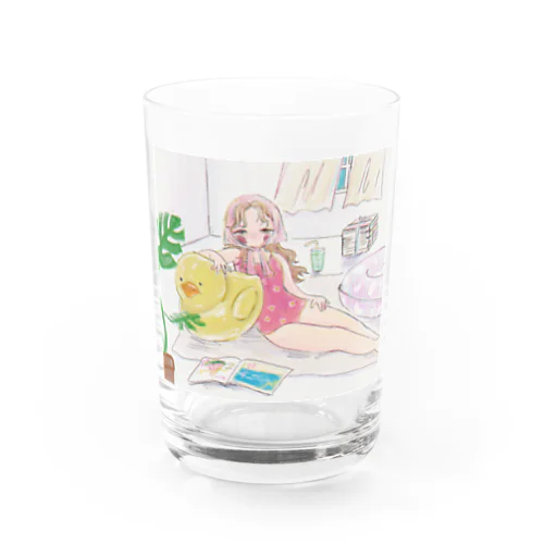 引きこもりの夏。 Water Glass