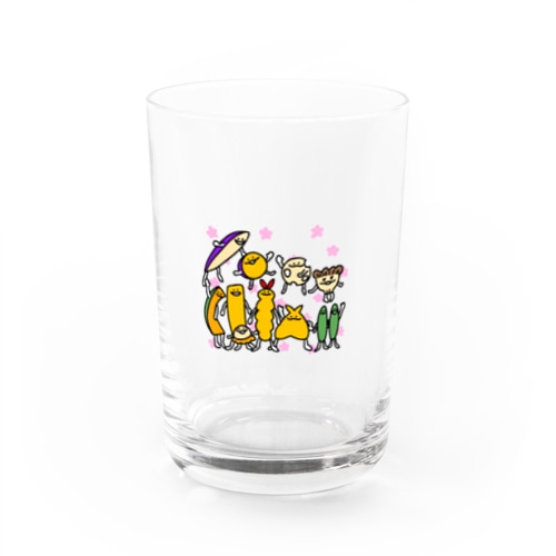 天ぷらたちのグラス Water Glass