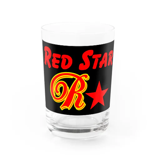 RED STAR ☆ Water Glass