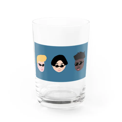 俺ら国越えて最強 Water Glass