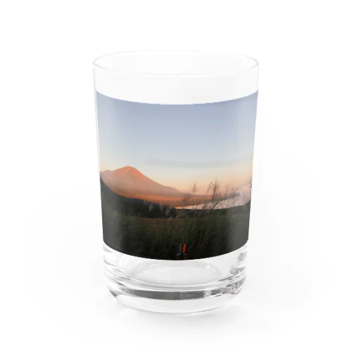 日本一の山 Water Glass
