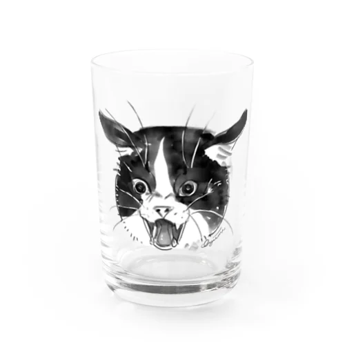 ゆるさぬ猫 Water Glass