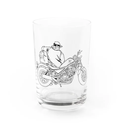 【限定2個】バイク乗りの少年 グラス グラス