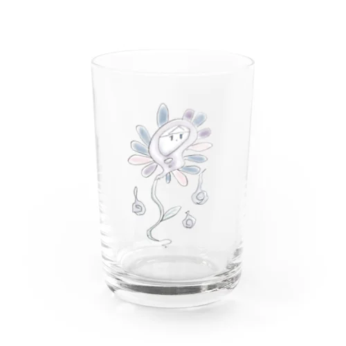 お花のお化けグラス Water Glass