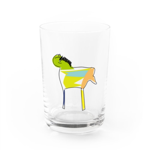 伝説の馬 Water Glass