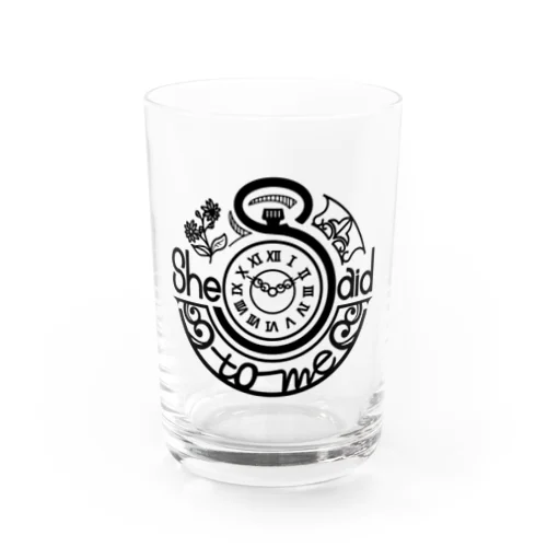 gillyflower-Glass Water Glass