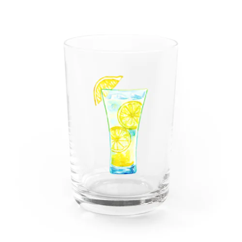 爽やかレモンスカッシュ Water Glass