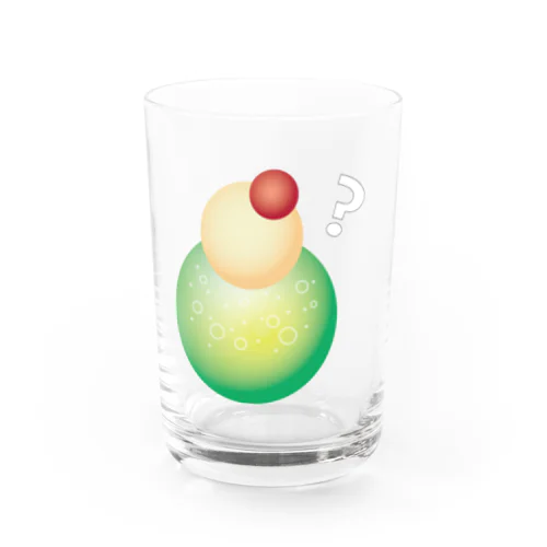 クリームソーダ? Water Glass