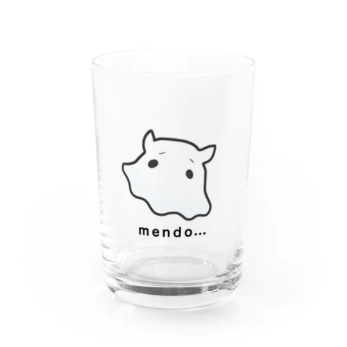 めんどくさいめんだこ。 Water Glass