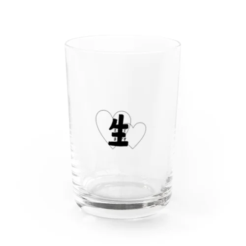 生きてます Water Glass