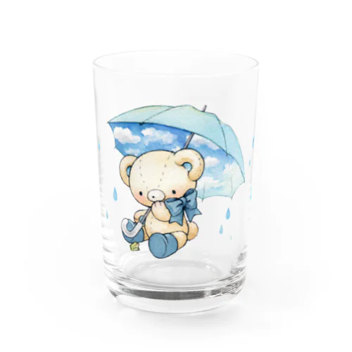 雨くまちゃんのグラス グラス