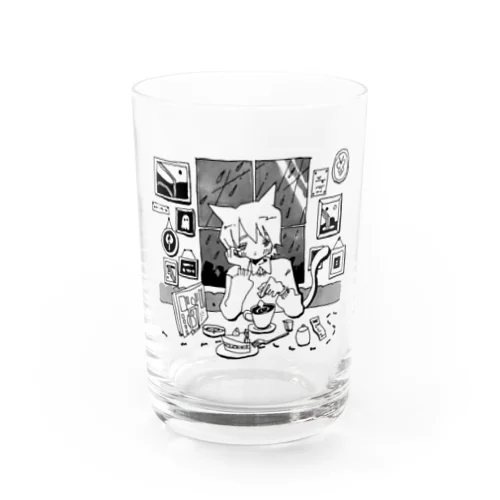 あめふり喫茶店 Water Glass