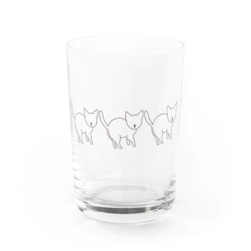 ちびねこ Water Glass