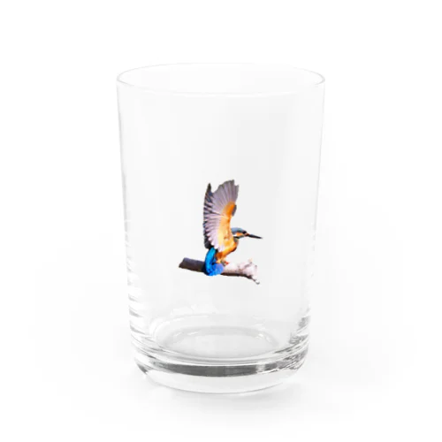 カワセミワンポイント Water Glass