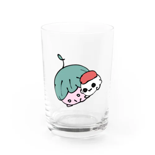 さくらおもちこちゃんとあんころもちよちゃん Water Glass