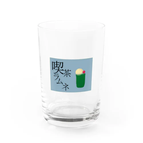 喫茶ラムネ Water Glass