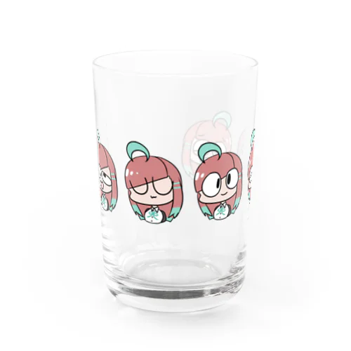 アメコミ風ちゃみグラス Water Glass