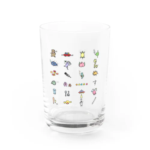 ちょっとヘンテコ Water Glass