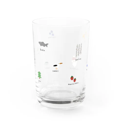 フィンランド語　まとめ Water Glass