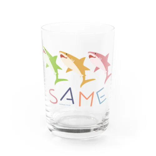 はにかみSAME Water Glass