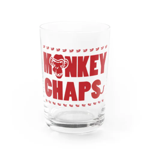 MONKEY CHAPS ロゴ グラス