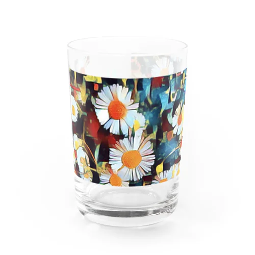 Wildflowers  Water Glass