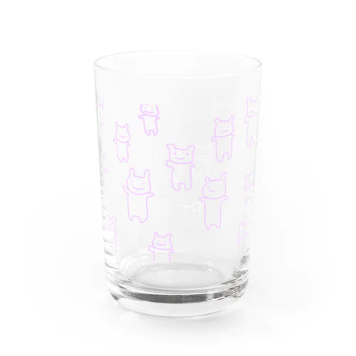 ふえてくひつじ Water Glass