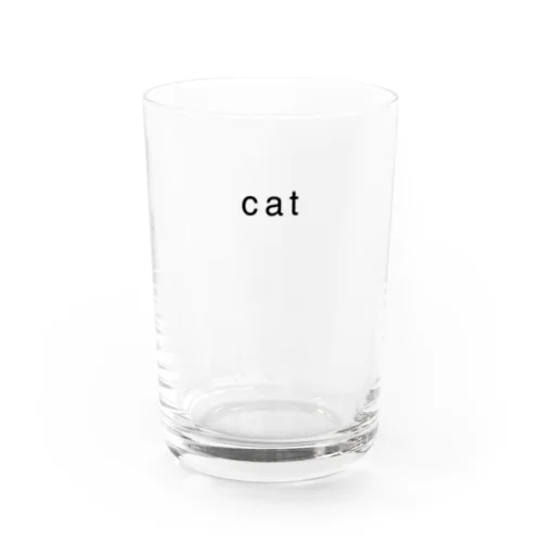 cat  Water Glass