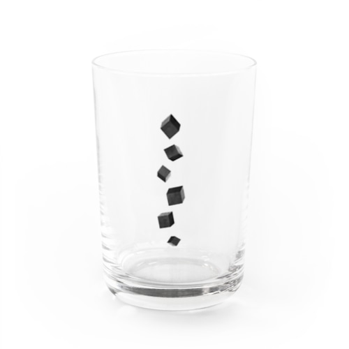 モノクロ立法群 グラス Water Glass