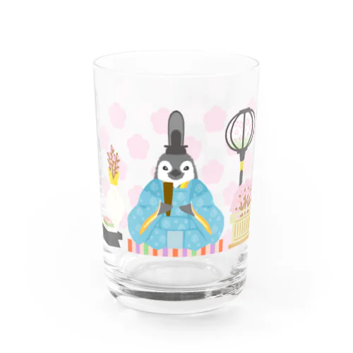 ペンギンひな祭 ーエンペおびなー グラス