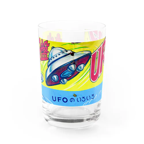 UFO気になる Water Glass