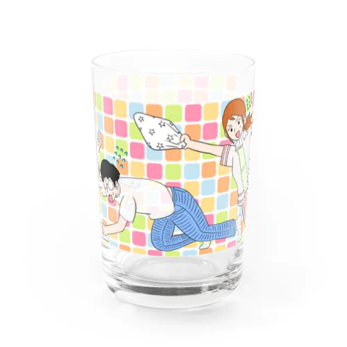 いろどり家族の1シーン Water Glass