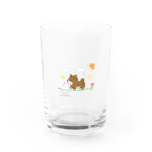 ここちゃんとおさんぽ Water Glass