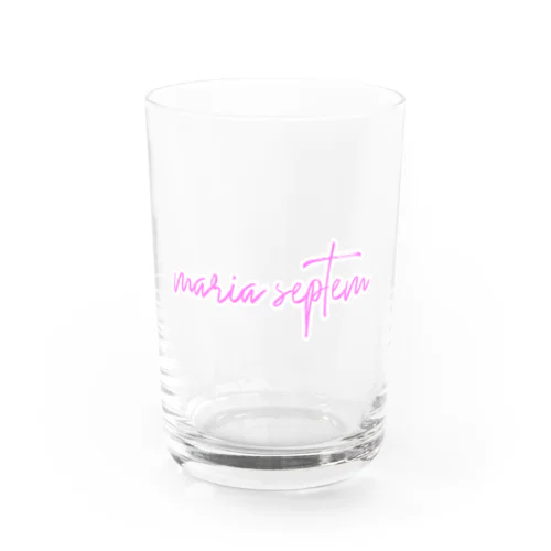 maria septem Water Glass