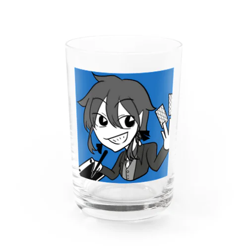 カートゥーン風Secretさん Water Glass