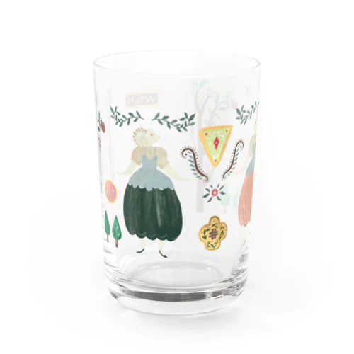 ひつじのイロドリクッキーグラス Water Glass