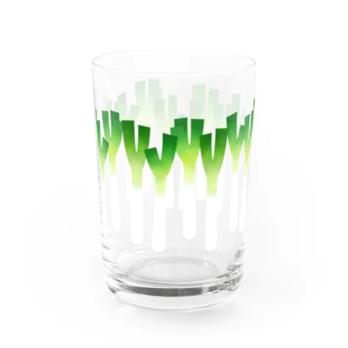 長ねぎ Water Glass