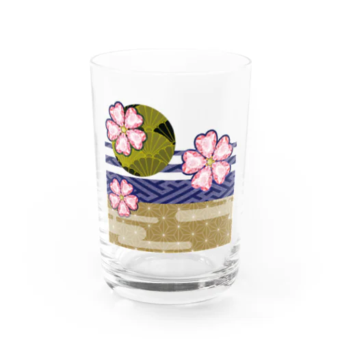 サクラサク Water Glass