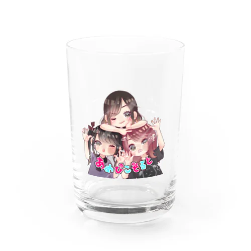 あめぴこそると あわあわグラス Water Glass