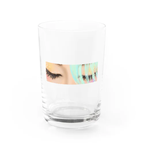 赤いくちびる💋（横） Water Glass