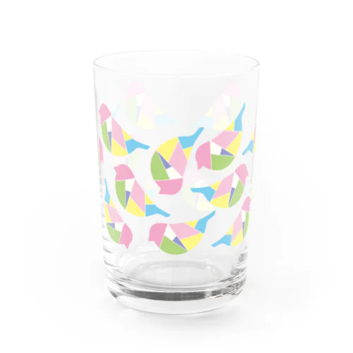 落雁文鳥 Water Glass