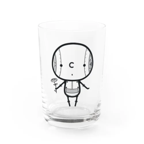 ぼんぼんろぼ Water Glass