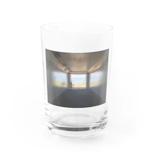 癒しの風景（海への入口） Water Glass