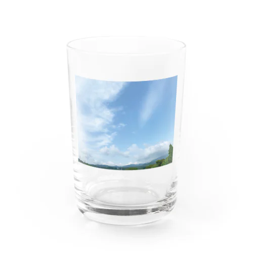 癒しの風景（空と雲） Water Glass