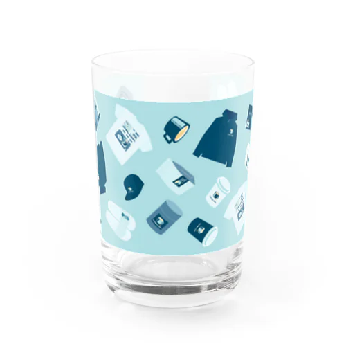 TealBlueItems Water Glass